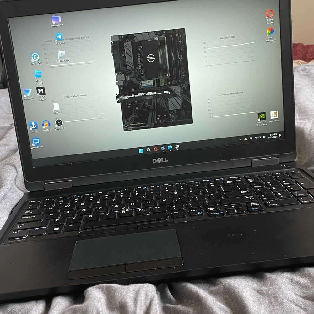 Sell latitude 5580 core i7 with GeForce processor